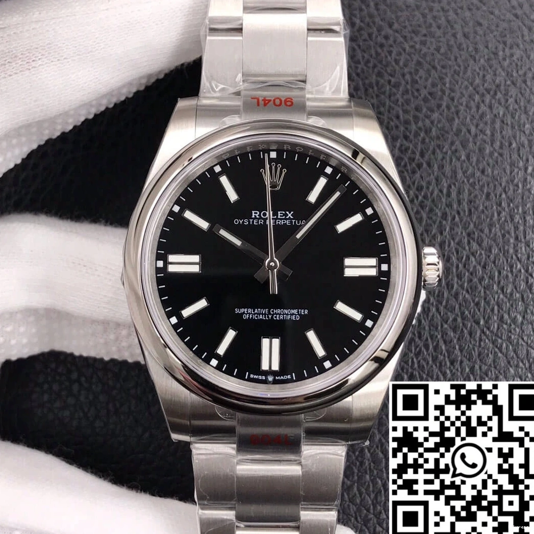 EW Rolex M124300-0002 Perpetual Dial Oyster 41MM Black Factory 1217